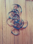 Vertical Pallet Garden Step 1 – Pipe Clamps