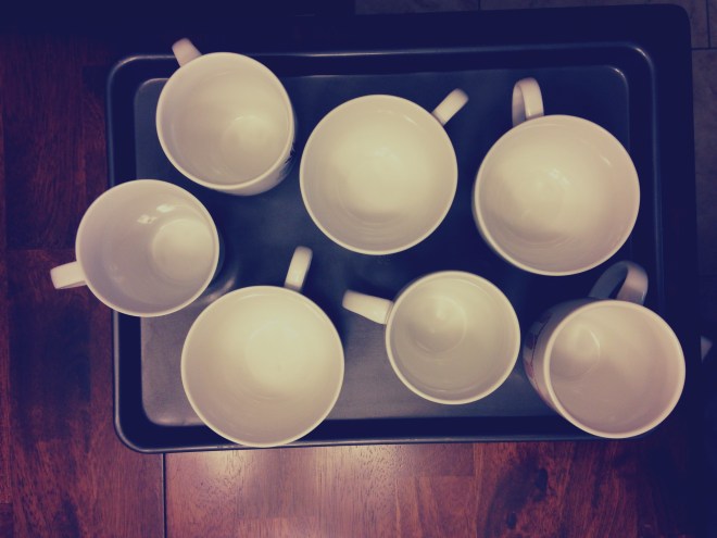 diy sharpie mugs, step 6