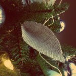 DIY burlap leaves / ornaments