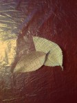 DIY burlap leaves / ornaments
