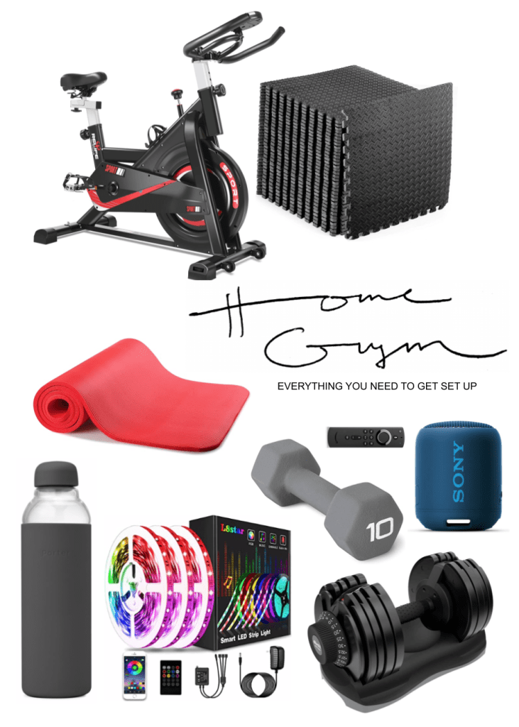 How to set up your at-home gym: Everything you need to get your gym set up for your at-home workouts. 